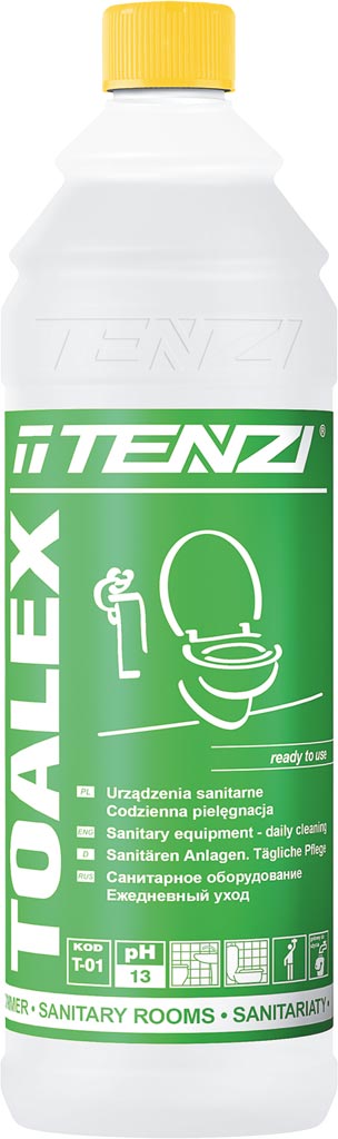 Preparat do dezynfekcji sanitariatow TENZI - TZ-TOALEX TZ-TOALEX1 Preparat do dezynfekcji sanitariatow TENZI - TZ-TOALEX TZ-TOALEX1