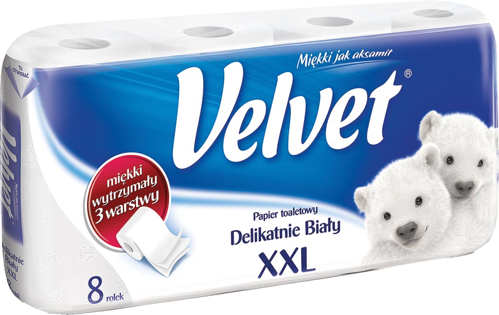 Papier toaletowy VELVET - VELVET-PAP VELVET-PAPXXL_W