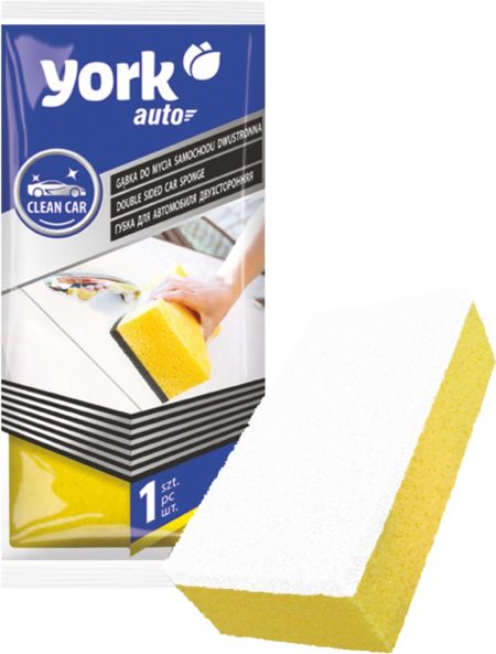 Gąbka do mycia samochodu dwustronna YORK - YGAB2STR YGAB2STR