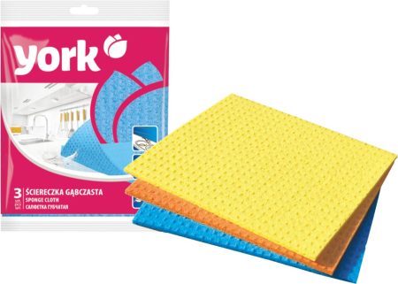 ścierka gąbczasta 3 szt YORK - YSCIEGAB YSCIEGAB