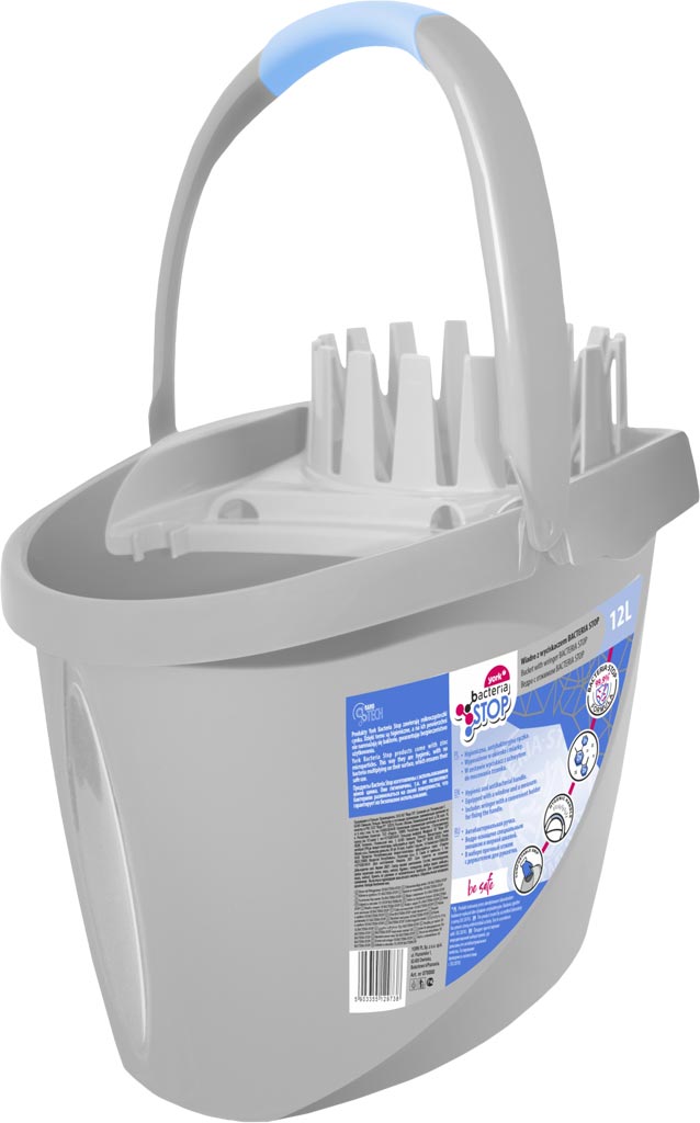 Wiadro 12 l + wyciskacz YORK - YWIADOWYC12ANBA YWIADOWYC12ANBA