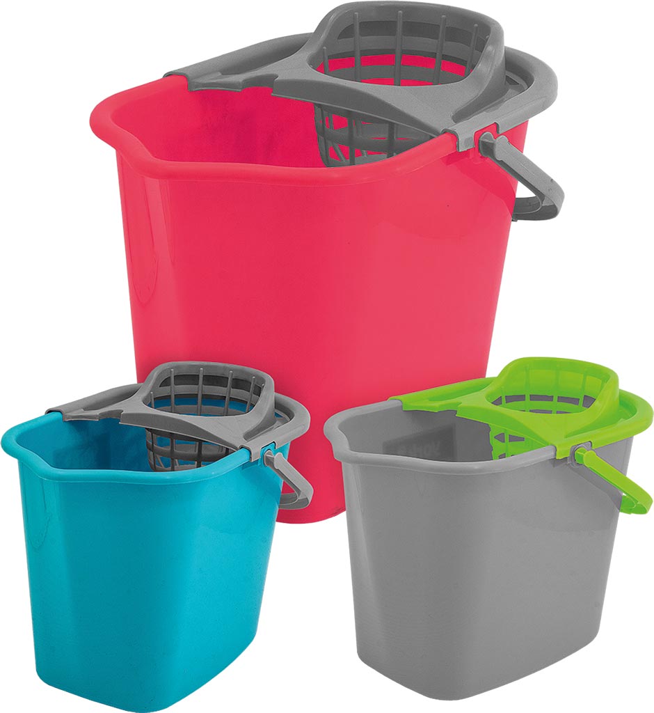 Wiadro prost. 10 l. + wyciskacz YORK - YWIADPWYC10 YWIADPWYC10BEN