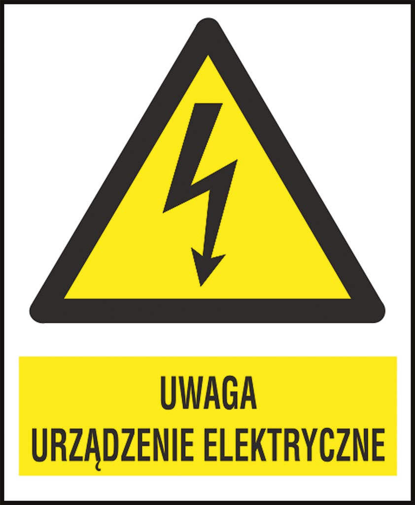 Znak bezpieczeństwa ANRO - Z-10EOA Z-10EOA-FS-74x105
