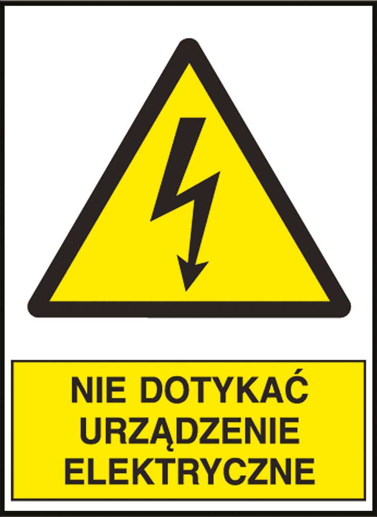 Znak bezpieczeństwa ANRO - Z-1EOA Z-1EOA