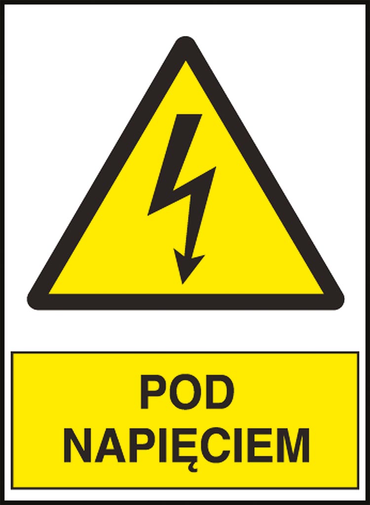 Znak bezpieczeństwa ANRO - Z-2EOA Z-2EOA