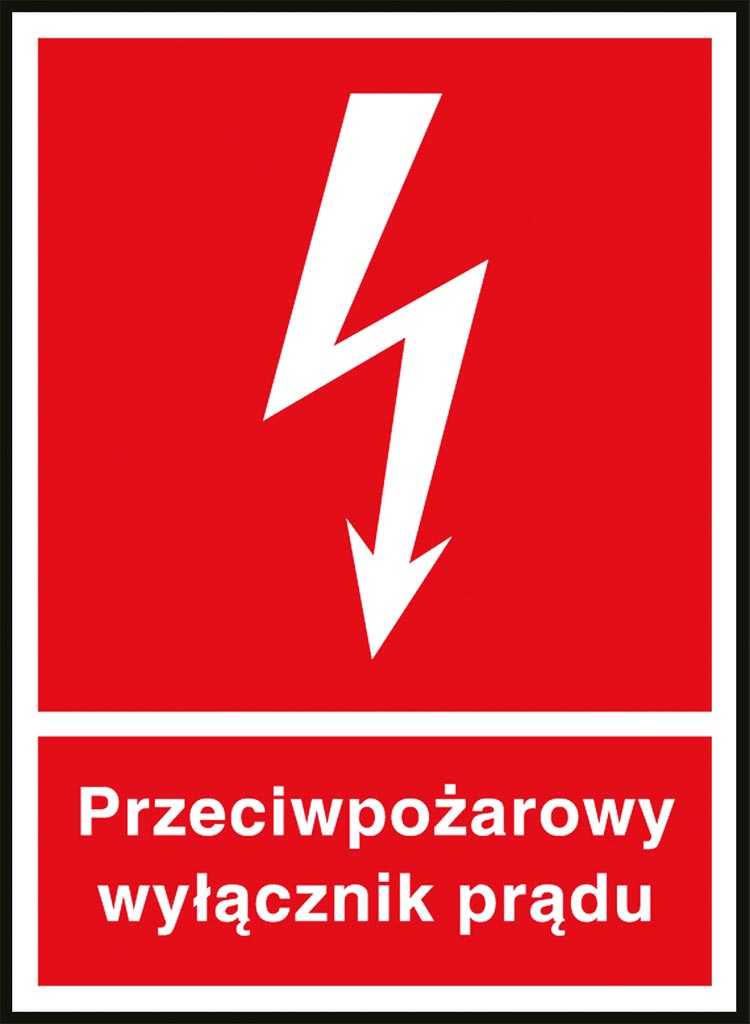 Znak bezpieczeństwa ANRO - Z-31P Z-31P