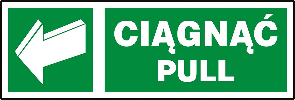 Znak bezpieczeństwa ANRO - Z-34E Z-34E-FS-50x150