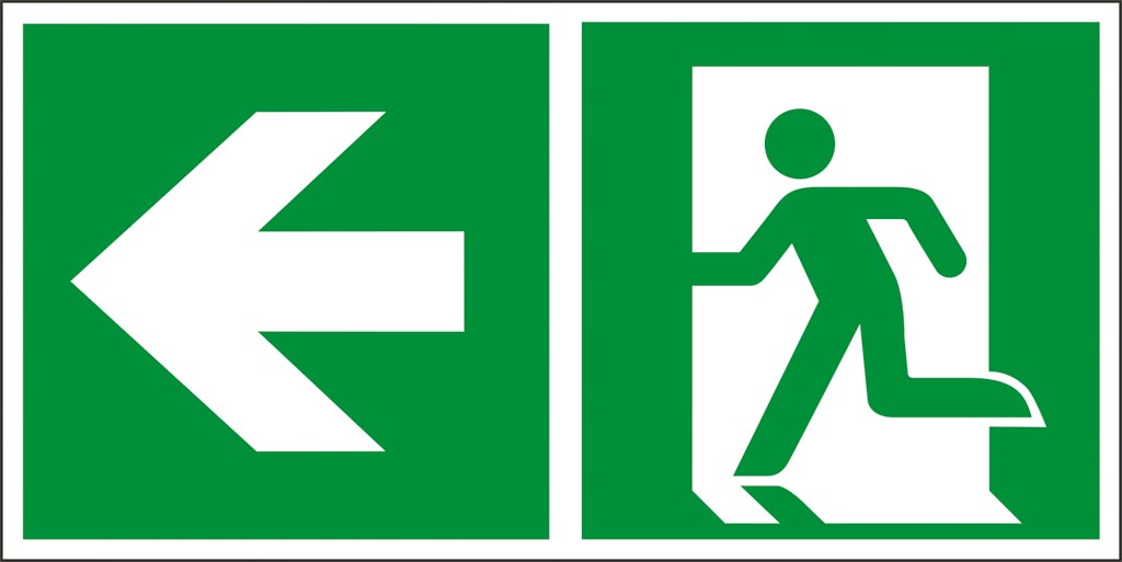 Znak bezpieczeństwa ANRO - Z-E001-1 Z-E001-1