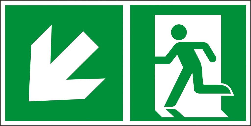 Znak bezpieczeństwa ANRO - Z-E001-2 Z-E001-2FS150x300