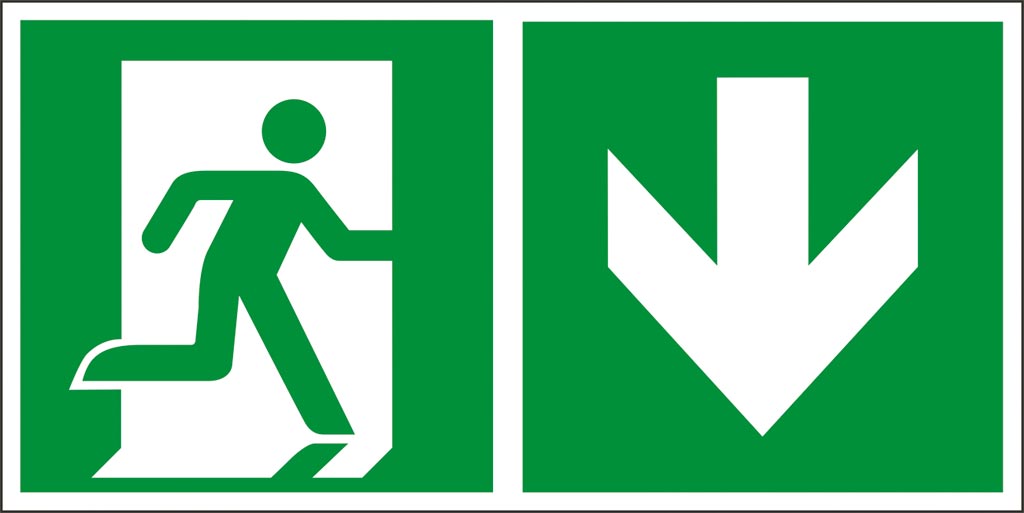 Znak bezpieczeństwa ANRO - Z-E002-4 Z-E002-4