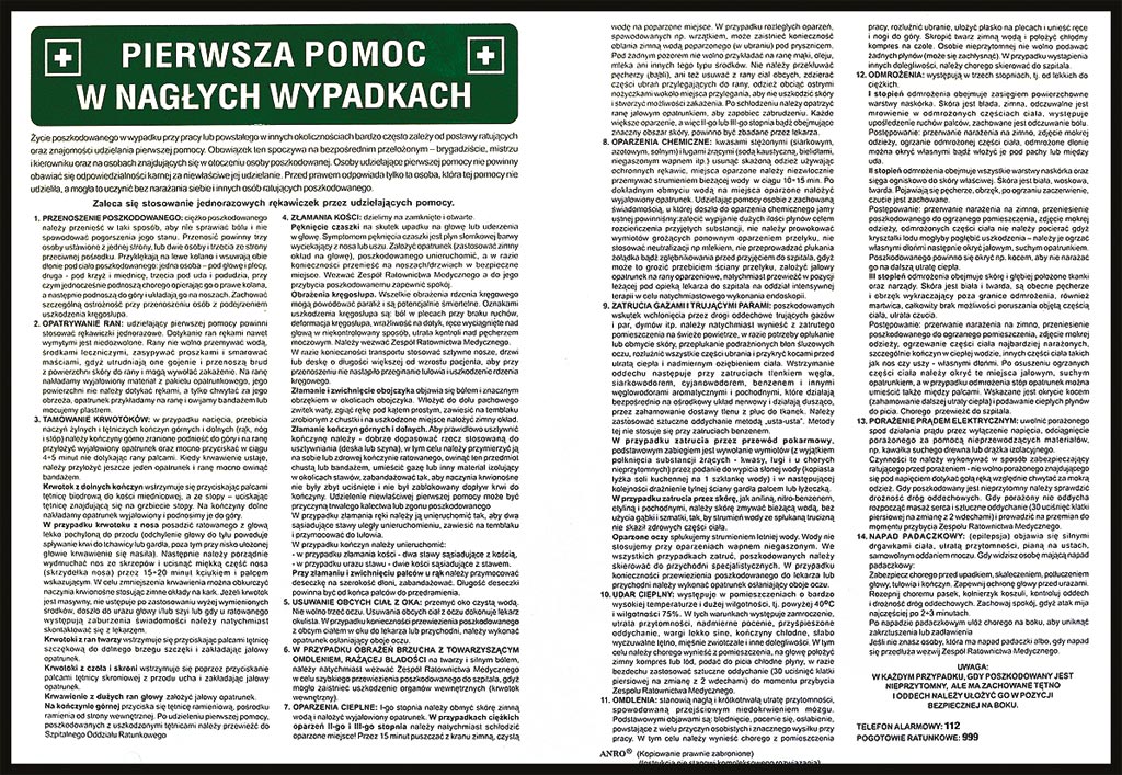 Znak bezpieczeństwa ANRO - Z-IB4 Z-IB4-P-500x350