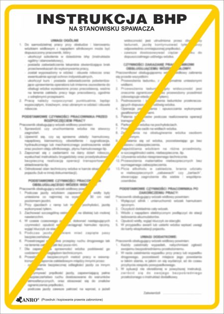 Znak bezpieczeństwa ANRO - Z-IBM07 Z-IBM07-P-250x350