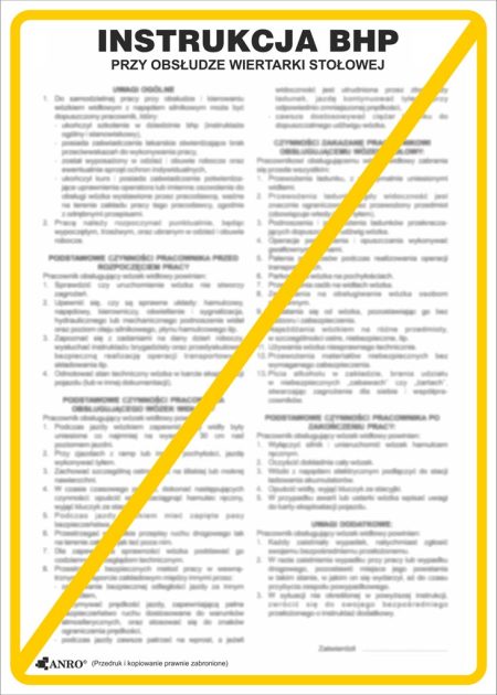 Znak bezpieczeństwa ANRO - Z-IBM24 Z-IBM24-P-310x420