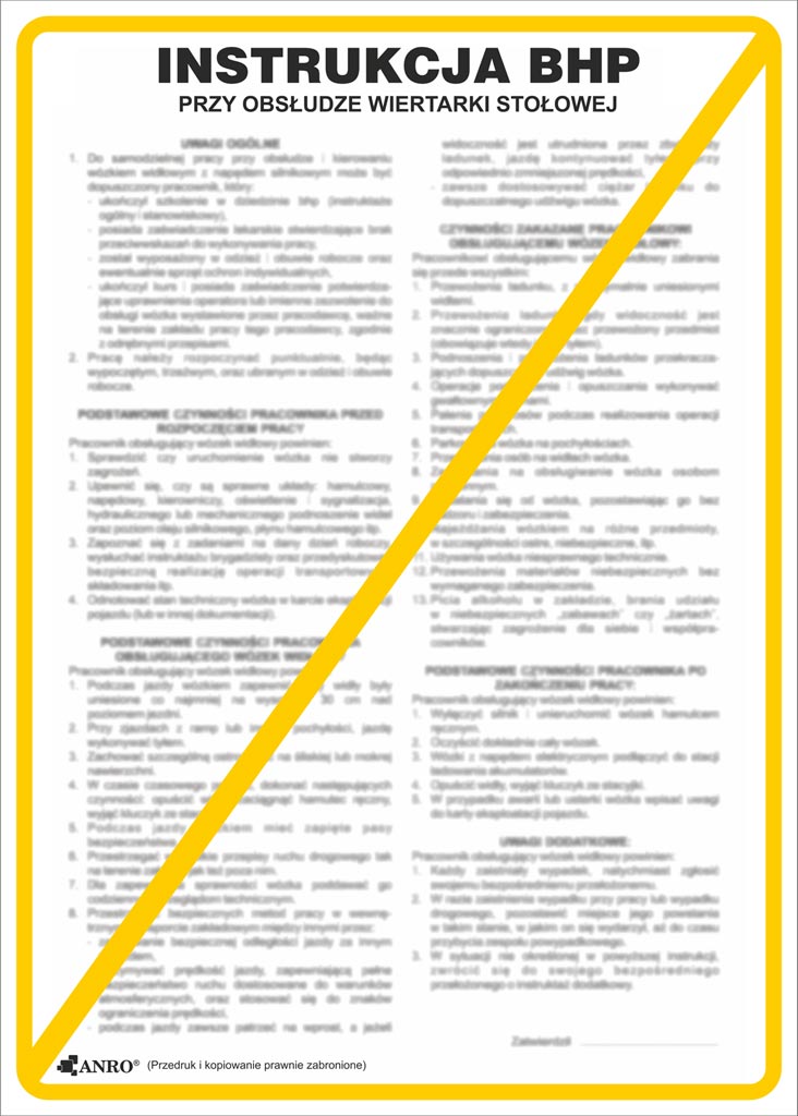 Znak bezpieczeństwa ANRO - Z-IBM24 Z-IBM24-P-310x420
