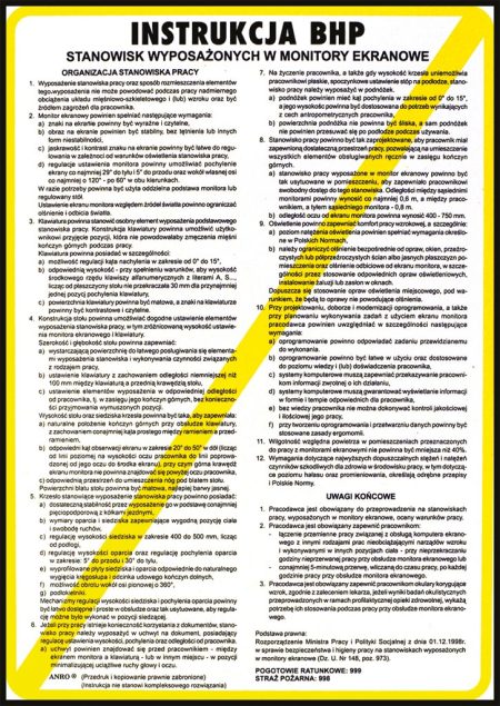 Znak bezpieczeństwa ANRO - Z-IBN02 Z-IBN02-P-250x350