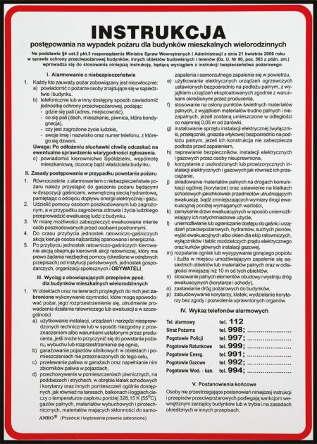 Znak bezpieczeństwa ANRO - Z-IP07 Z-IP07-P-250x350