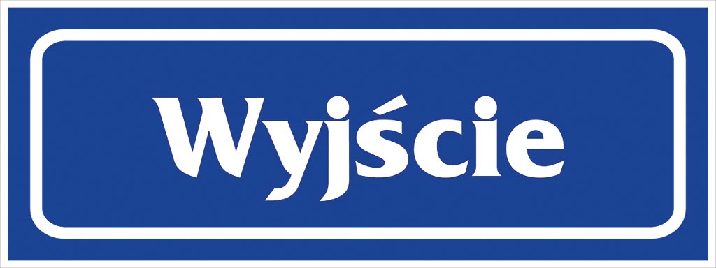 Znak bezpieczeństwa ANRO - Z-R27 Z-R27-P-90x240