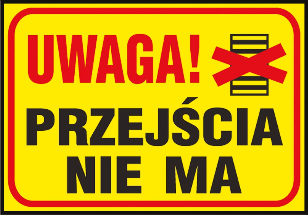 Znak bezpieczeństwa ANRO - Z-TB2 Z-TB2-P-250x350