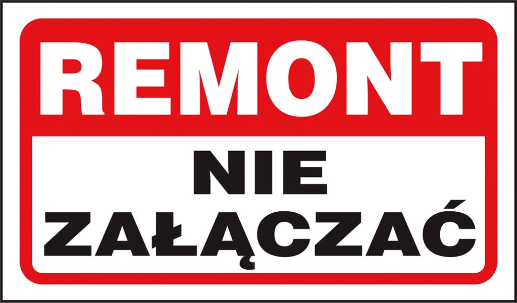 Znak bezpieczeństwa ANRO - ZZ-104 ZZ-104