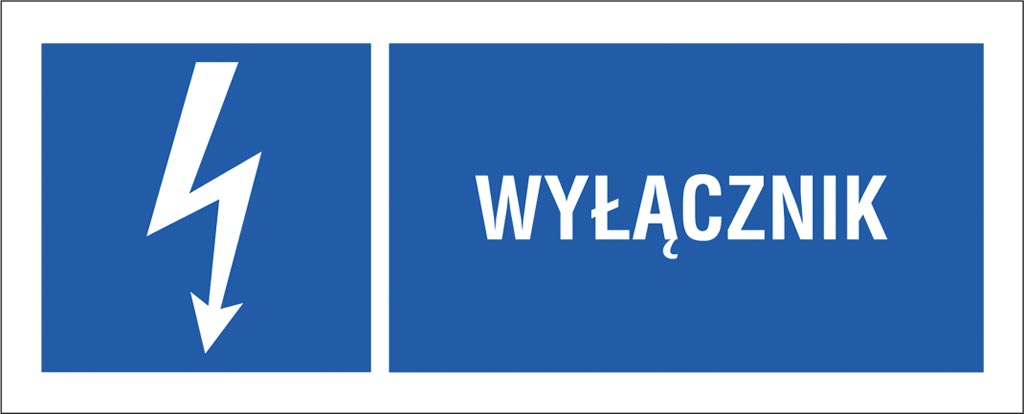 Znak bezpieczeństwa ANRO - ZZ-10EIB ZZ-10EIB