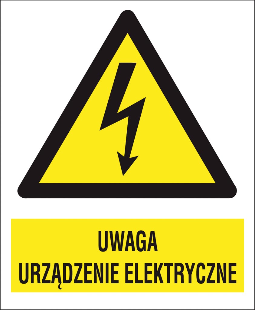 Znak bezpieczeństwa ANRO - ZZ-10EOA ZZ-10EOA