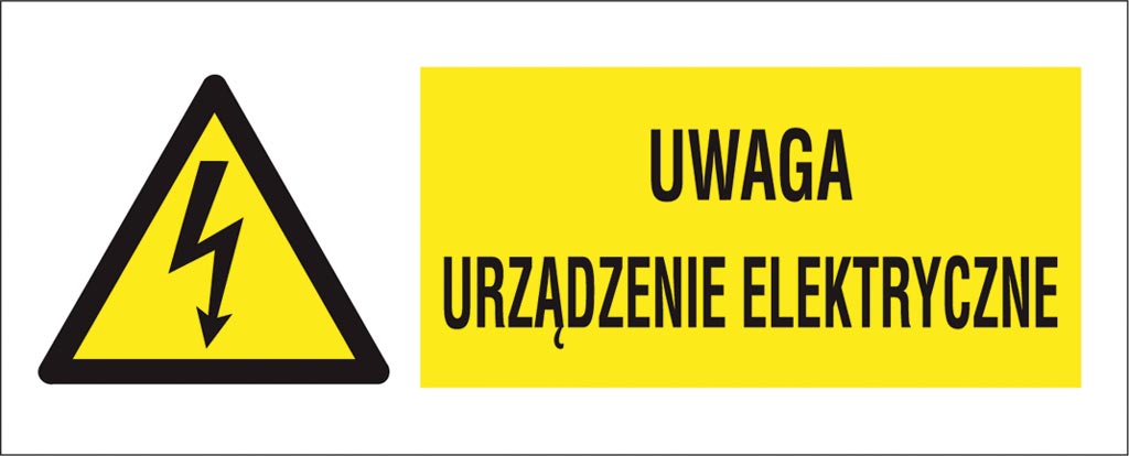 Znak bezpieczeństwa ANRO - ZZ-10EOB ZZ-10EOB