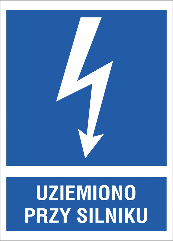 Znak bezpieczeństwa ANRO - ZZ-11EIA ZZ-11EIA