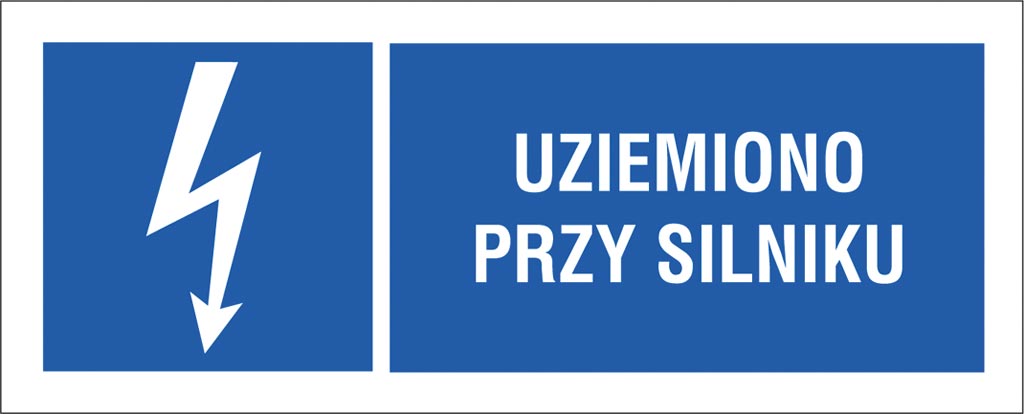 Znak bezpieczeństwa ANRO - ZZ-11EIB ZZ-11EIB
