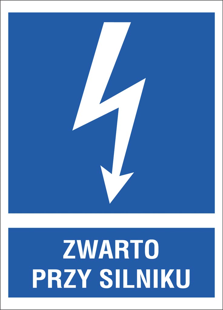 Znak bezpieczeństwa ANRO - ZZ-12EIA ZZ-12EIA