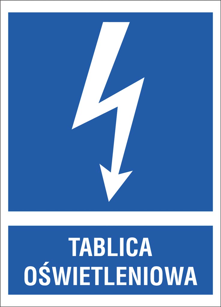 Znak bezpieczeństwa ANRO - ZZ-14EIA ZZ-14EIA