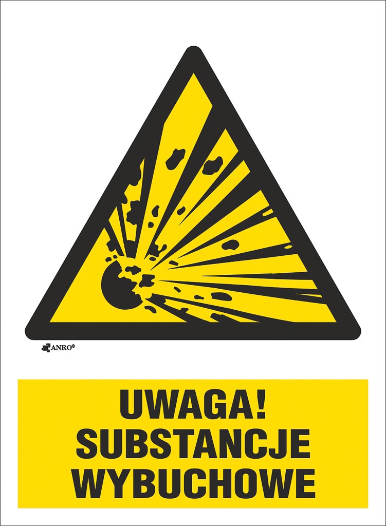 Znak bezpieczeństwa ANRO - ZZ-150CH1 ZZ-150CH1