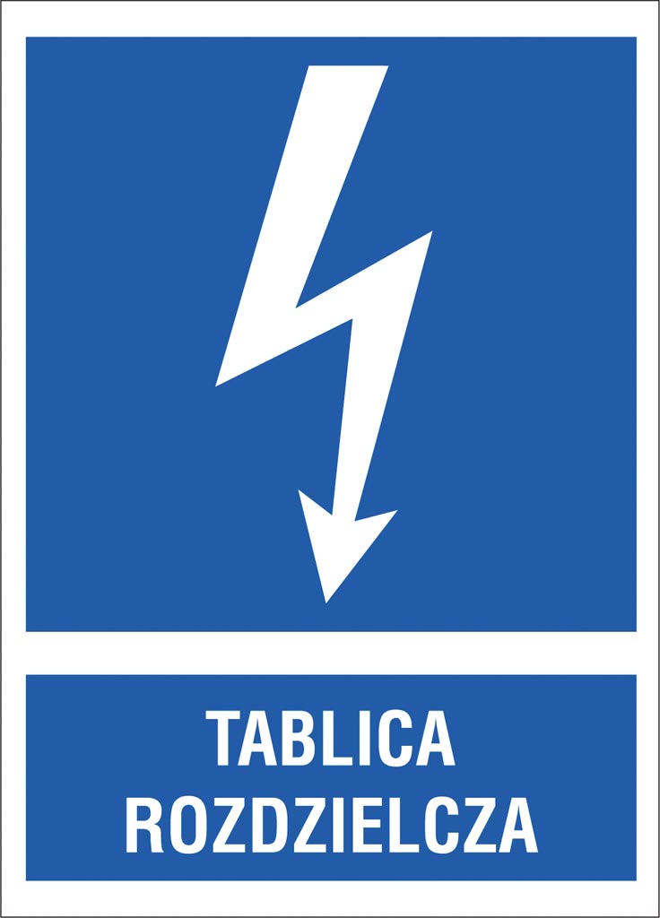 Znak bezpieczeństwa ANRO - ZZ-15EIA ZZ-15EIA
