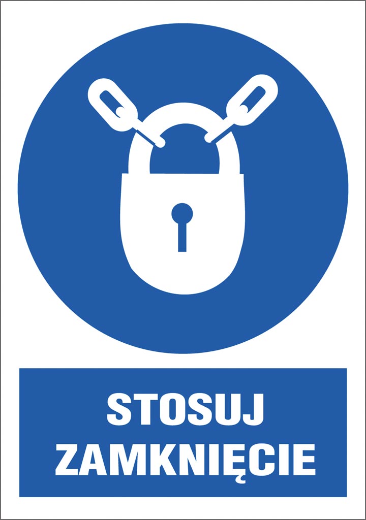 Znak bezpieczeństwa ANRO - ZZ-15N-1 ZZ-15N-1