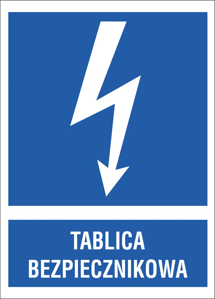 Znak bezpieczeństwa ANRO - ZZ-17EIA ZZ-17EIA