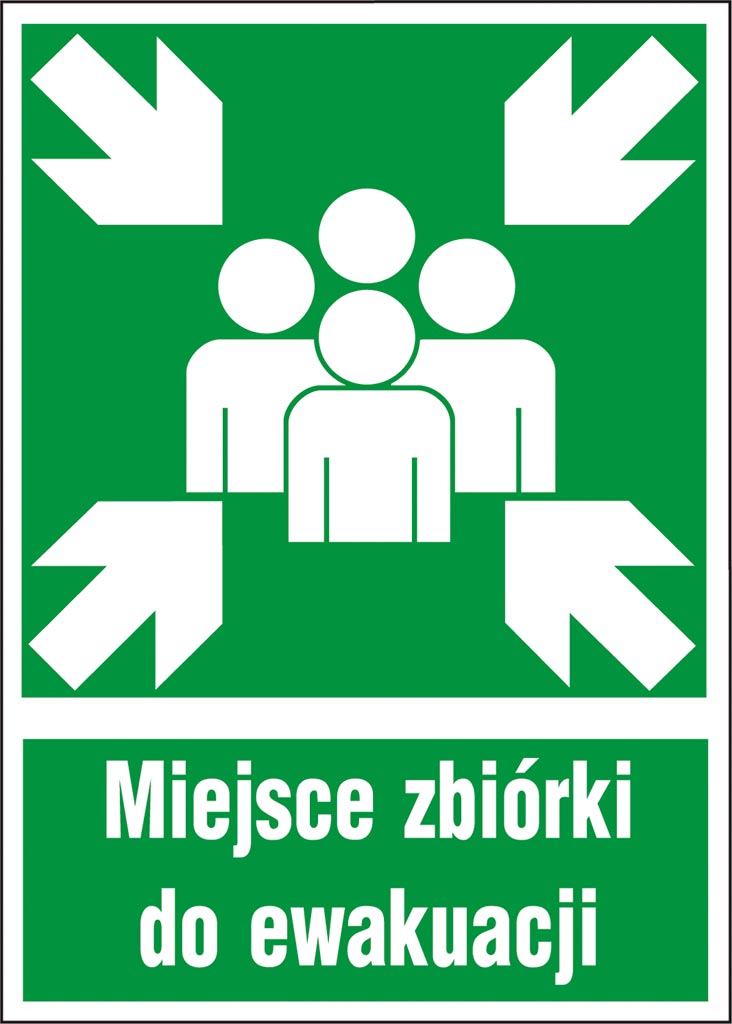 Znak bezpieczeństwa ANRO - ZZ-18E ZZ-18E