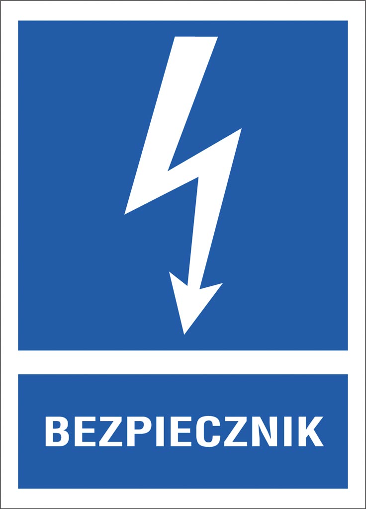 Znak bezpieczeństwa ANRO - ZZ-19EIA ZZ-19EIA