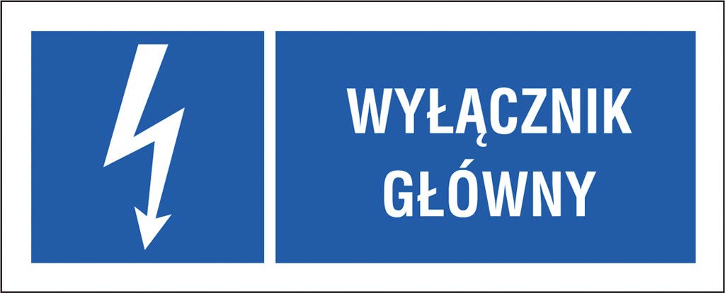 Znak bezpieczeństwa ANRO - ZZ-1EIB ZZ-1EIB