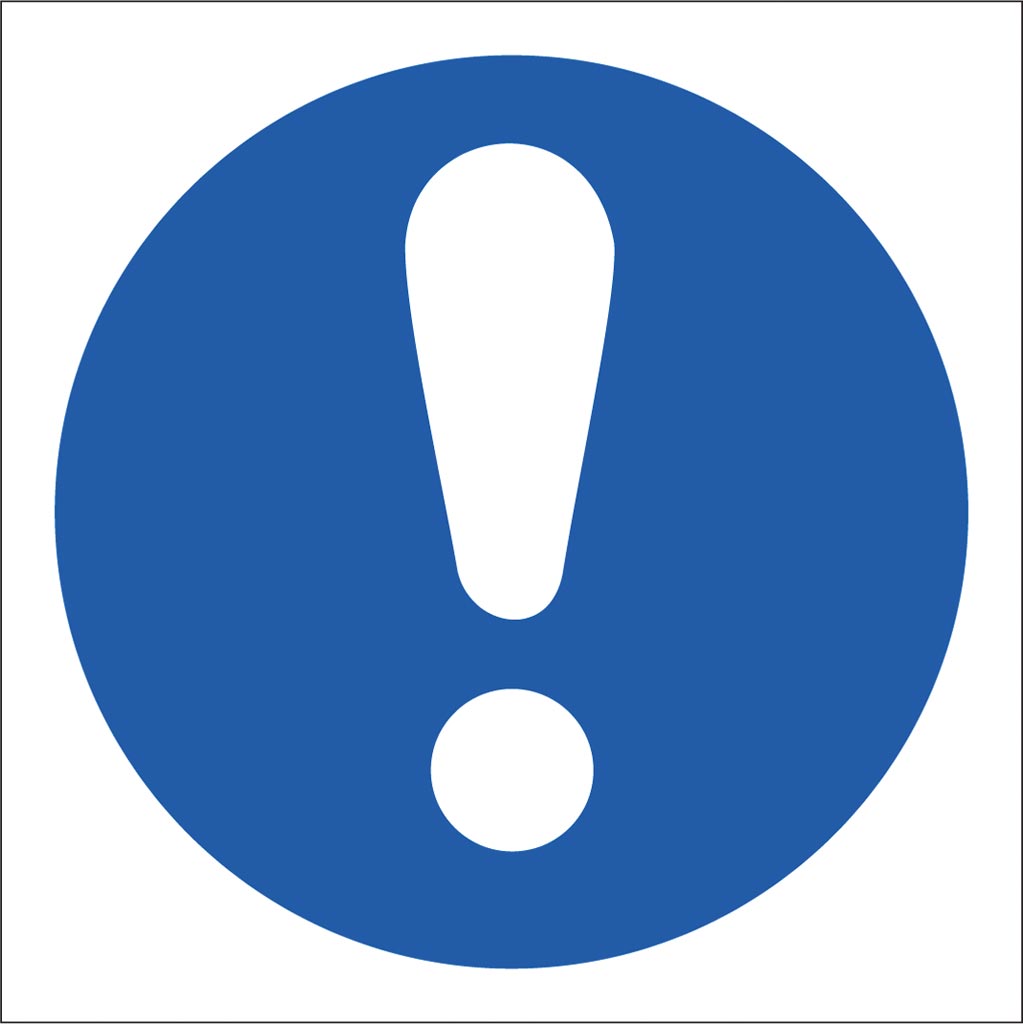 Znak bezpieczeństwa ANRO - ZZ-1N ZZ-1N