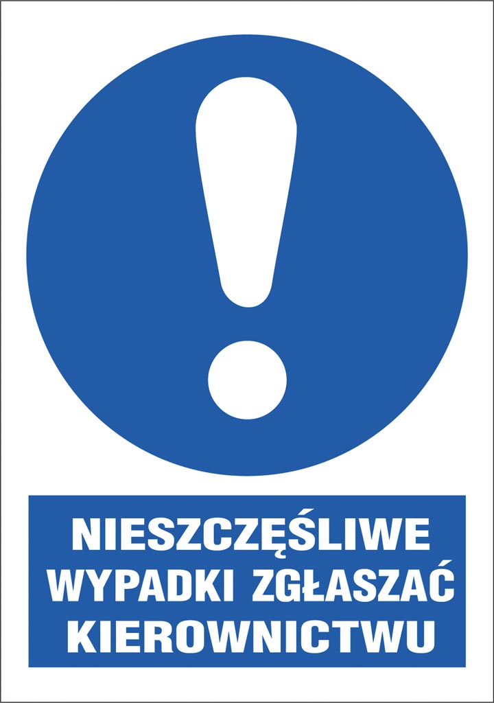 Znak bezpieczeństwa ANRO - ZZ-1N-2 ZZ-1N-2