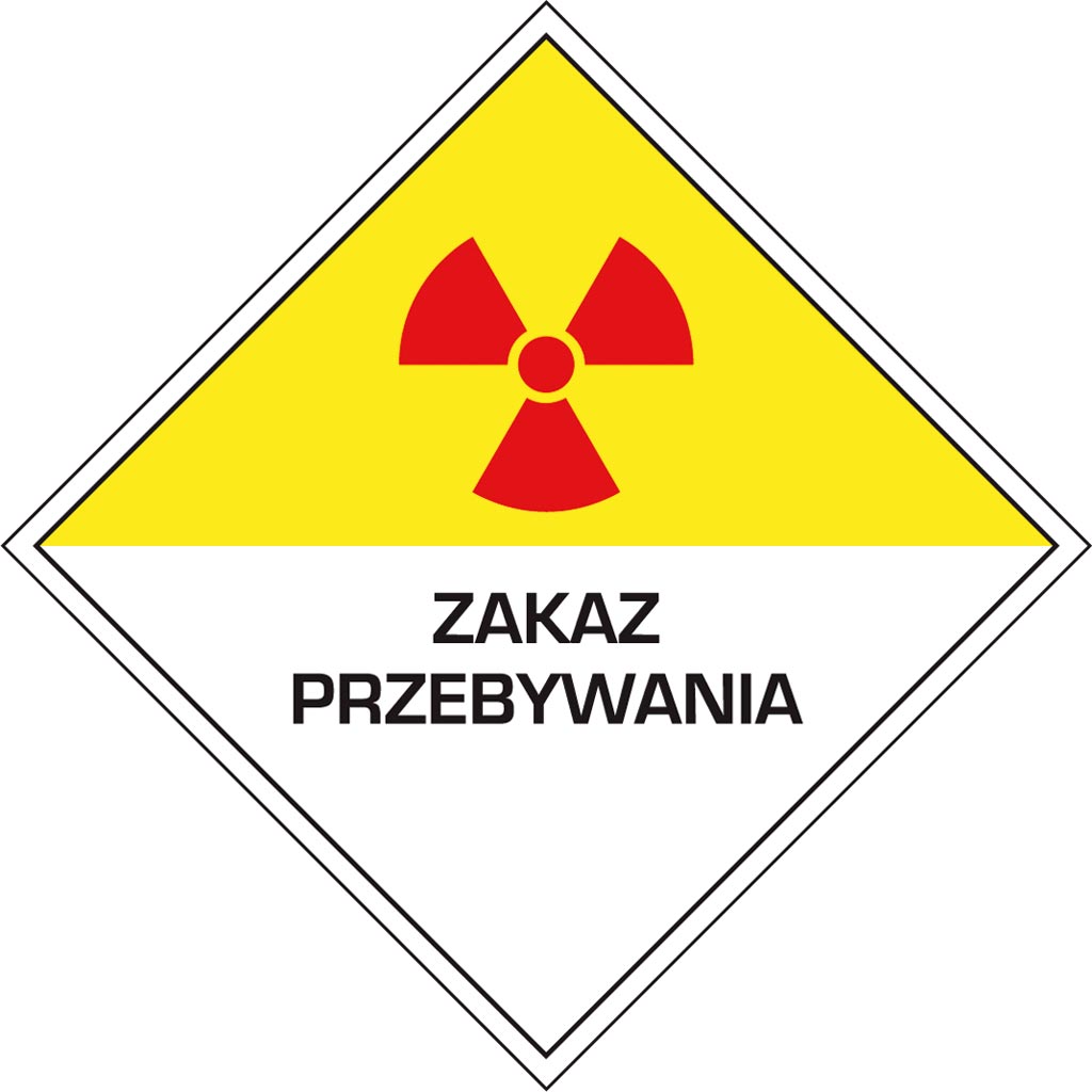 Znak bezpieczeństwa ANRO - ZZ-1PO ZZ-1PO