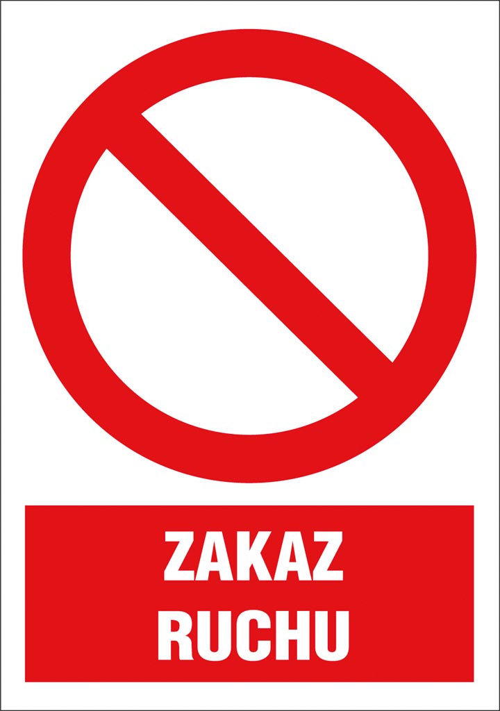 Znak bezpieczeństwa ANRO - ZZ-1Z-1 ZZ-1Z-1