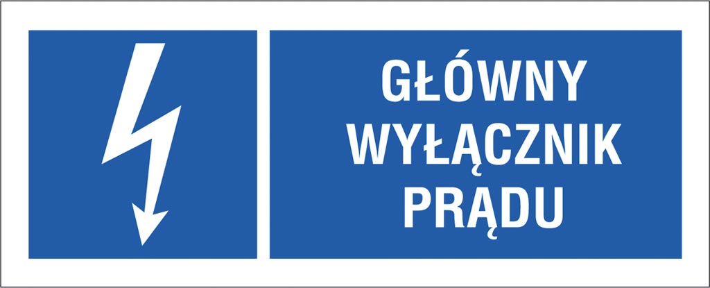 Znak bezpieczeństwa ANRO - ZZ-20EIB ZZ-20EIB