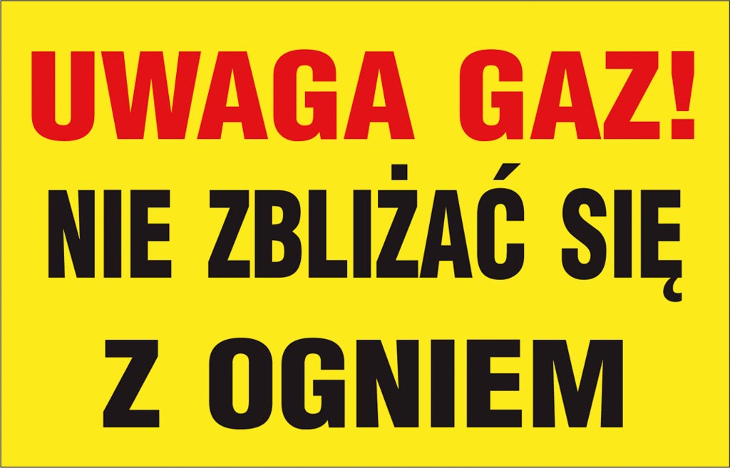 Znak bezpieczeństwa ANRO - ZZ-20G ZZ-20G