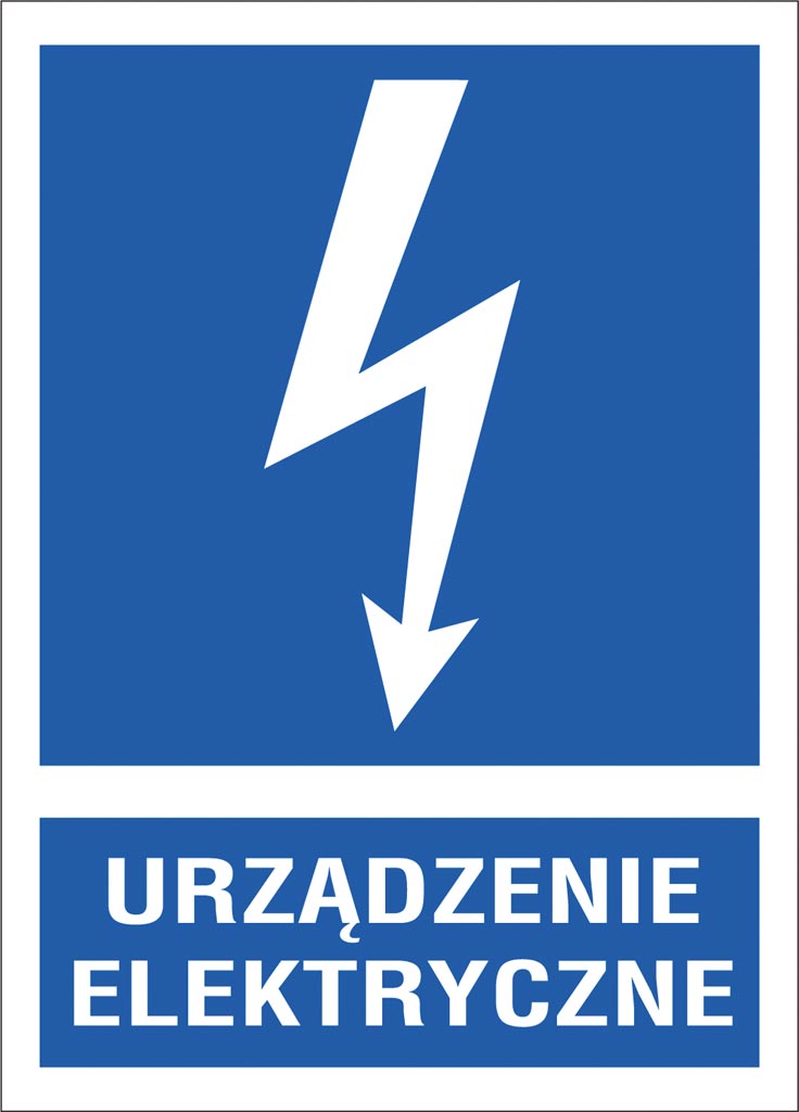 Znak bezpieczeństwa ANRO - ZZ-21EIA ZZ-21EIA