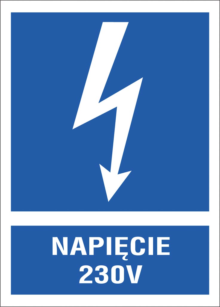 Znak bezpieczeństwa ANRO - ZZ-22EIA ZZ-22EIA