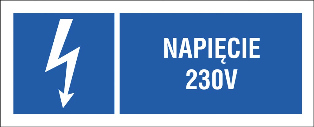 Znak bezpieczeństwa ANRO - ZZ-22EIB ZZ-22EIB