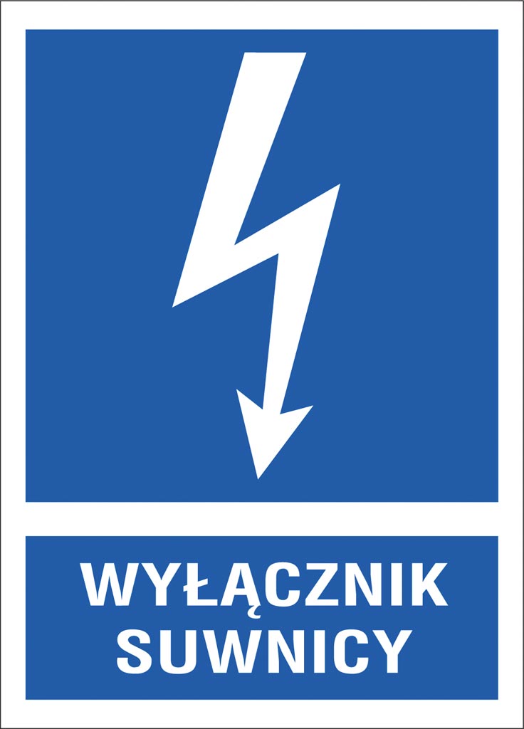 Znak bezpieczeństwa ANRO - ZZ-23EIA ZZ-23EIA