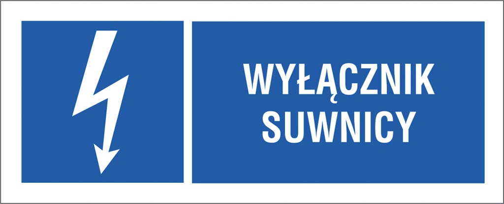 Znak bezpieczeństwa ANRO - ZZ-23EIB ZZ-23EIB