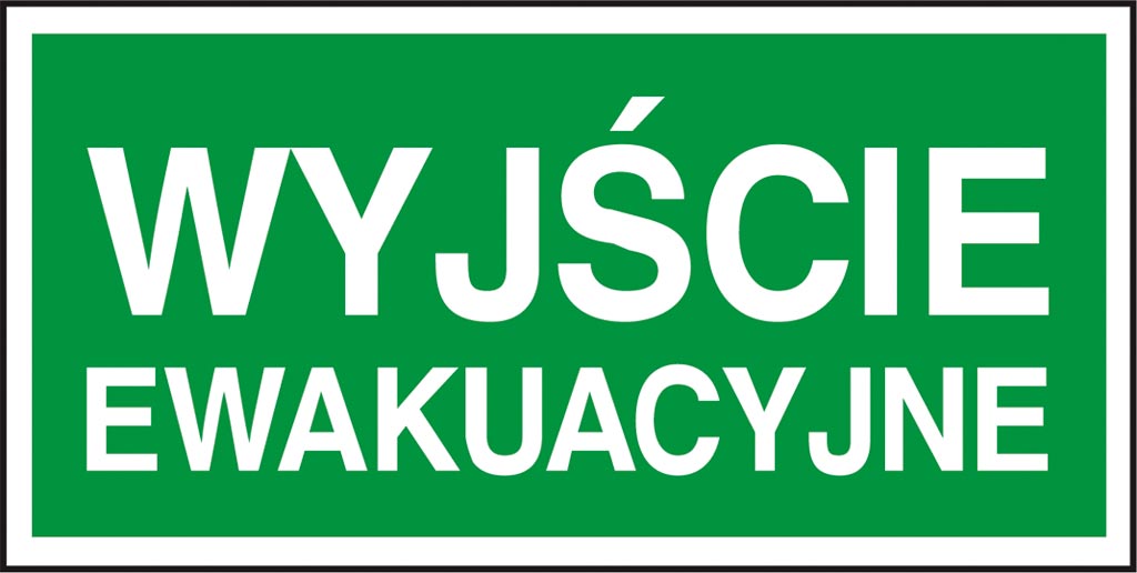 Znak bezpieczeństwa ANRO - ZZ-2E ZZ-2E