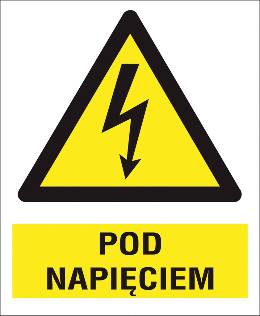 Znak bezpieczeństwa ANRO - ZZ-2EOA ZZ-2EOA